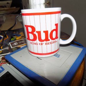 Nice Budweiser Nothing Beats a Bud Coffee Mug